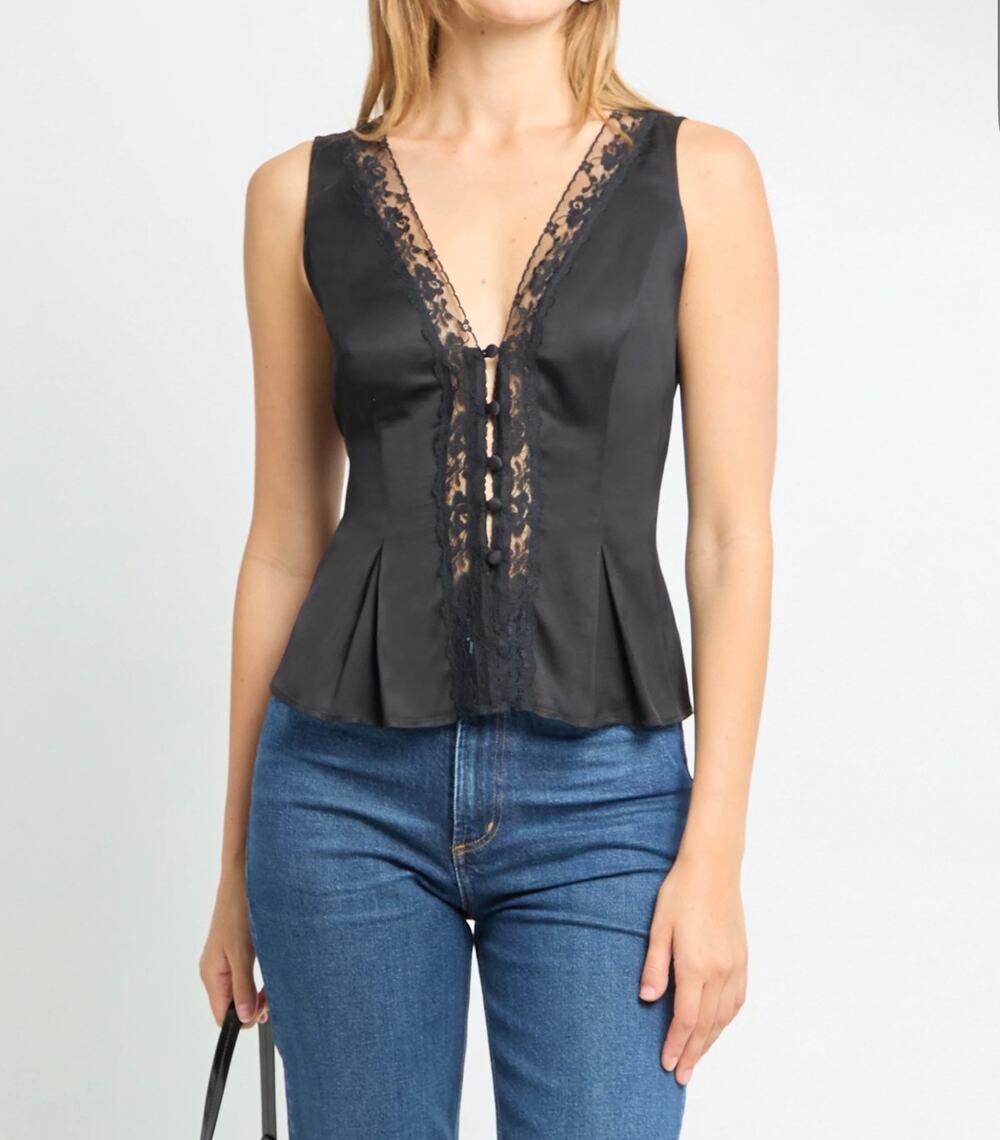New O.P.T few moda Bailey top blouse $147 s 4